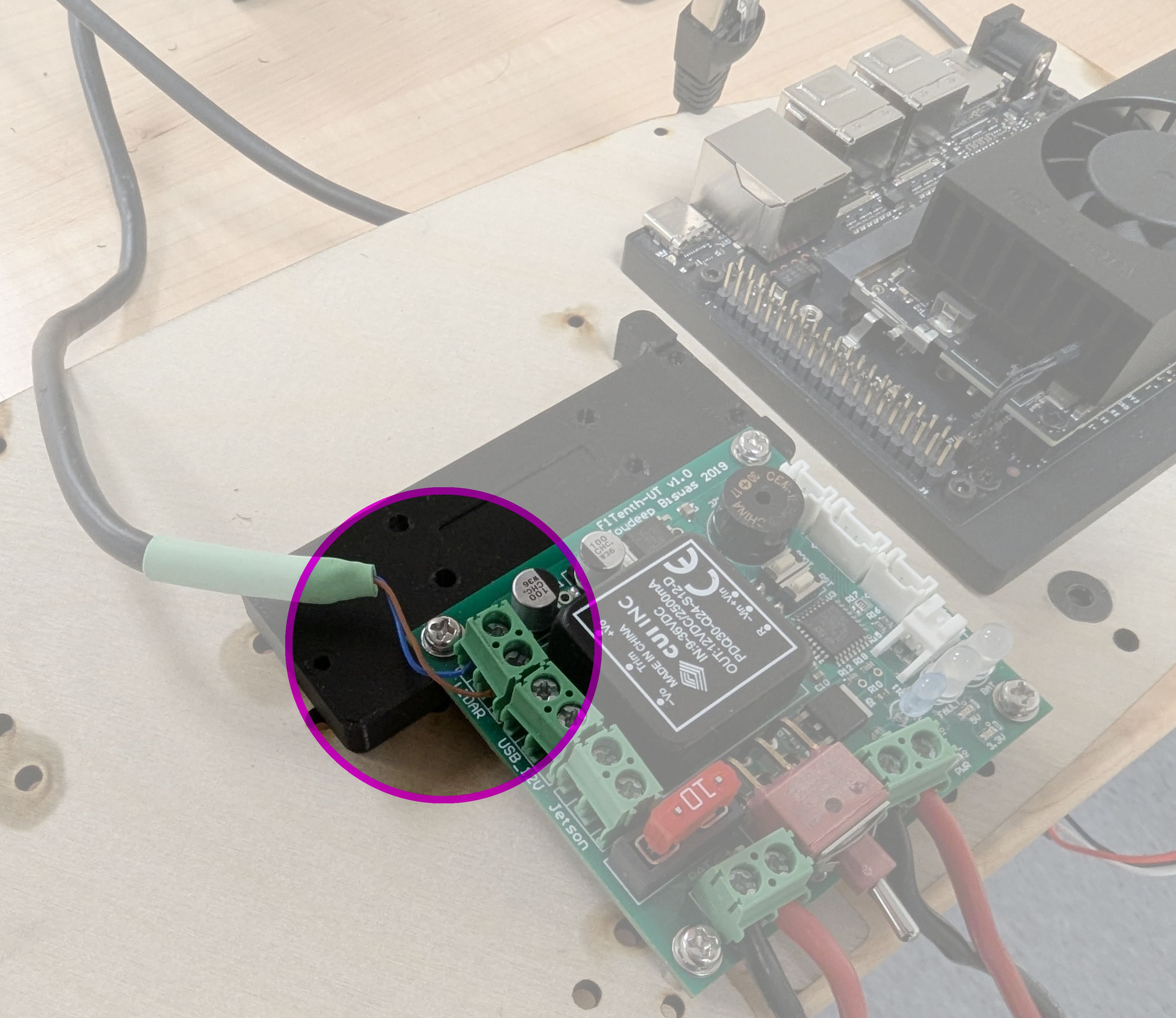 Hokuyo LiDAR Power