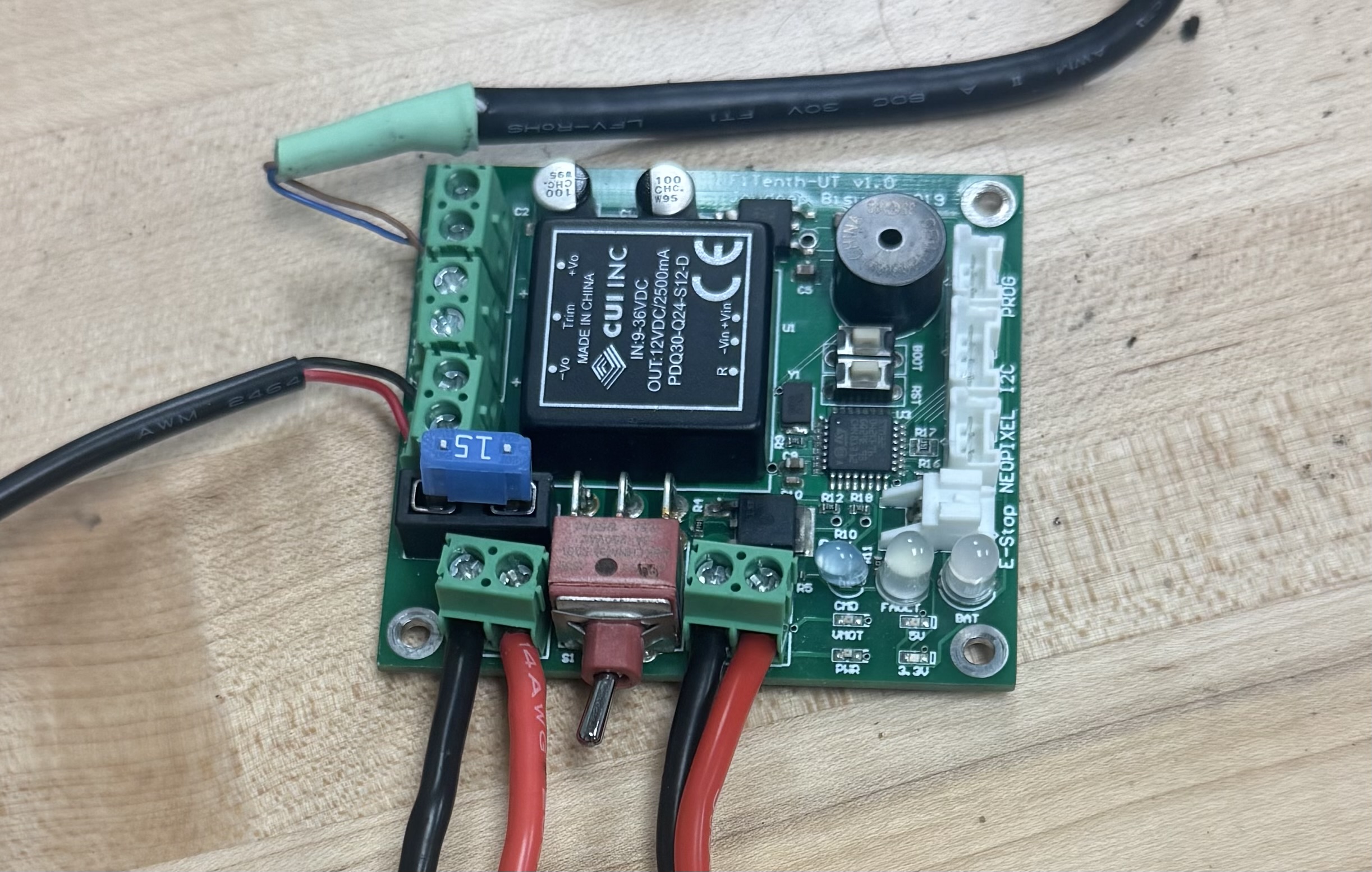 Power Board Back